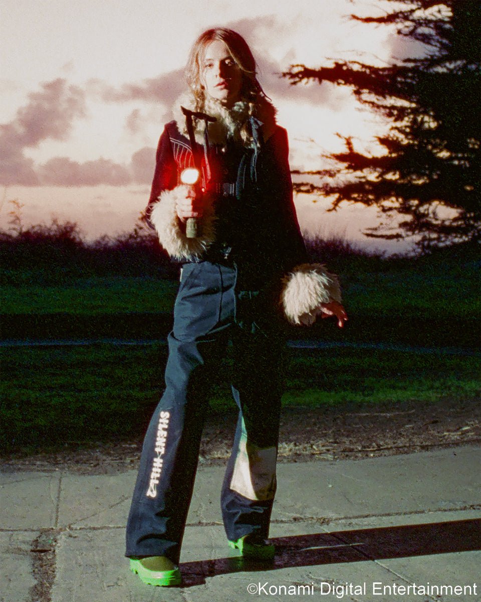 Silent Hill 2 - Double Knee Black Work Pants (Pre-Order, Ships in 4-5 weeks)