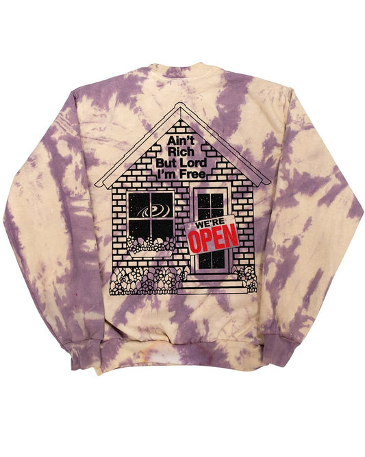 My House - 14oz Heavy Fleece (Hand Dyed at Our Studio in LA)