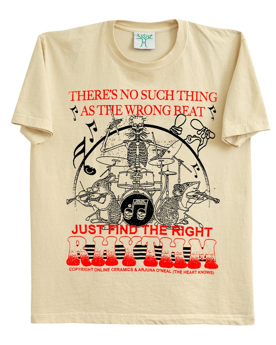 The Right Rhythm - Tan Tee