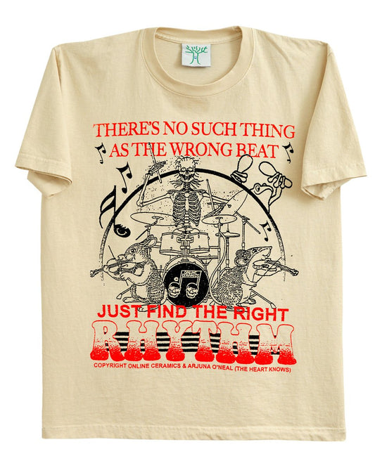 The Right Rhythm - Tan Tee