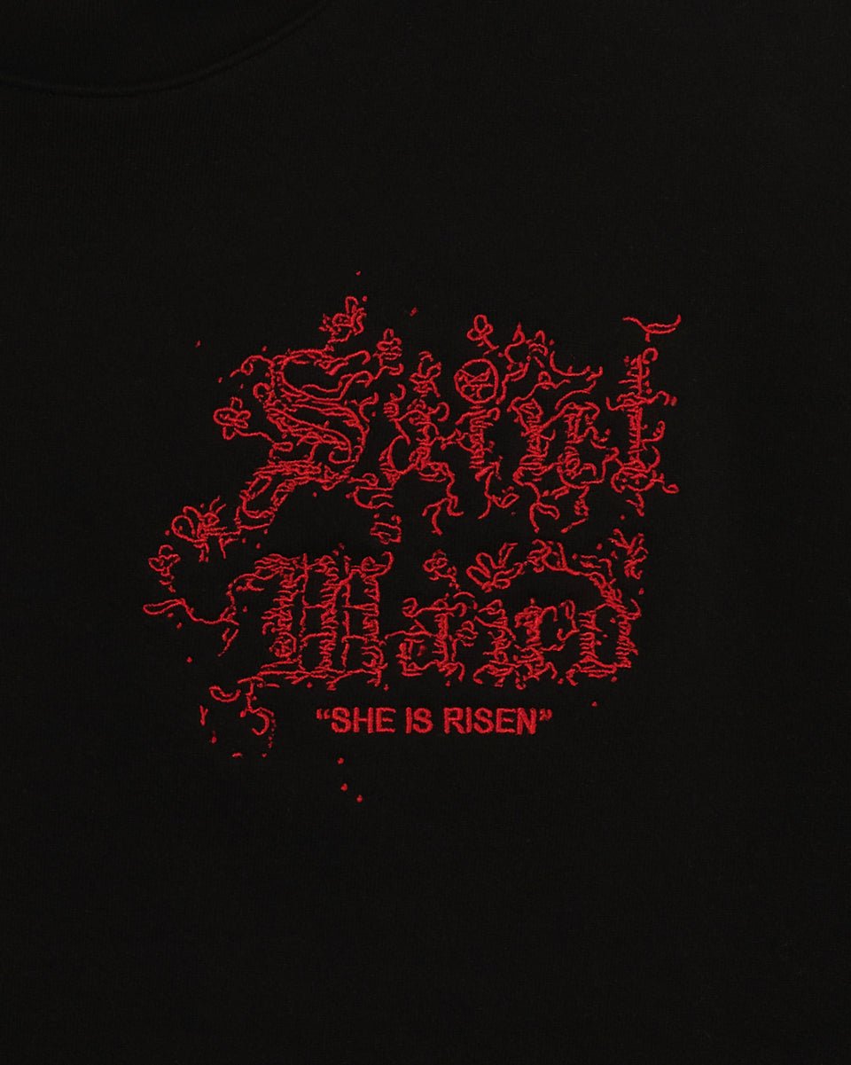 Sacrificial Burnt Flesh - (embroidery)14oz Heavy Fleece