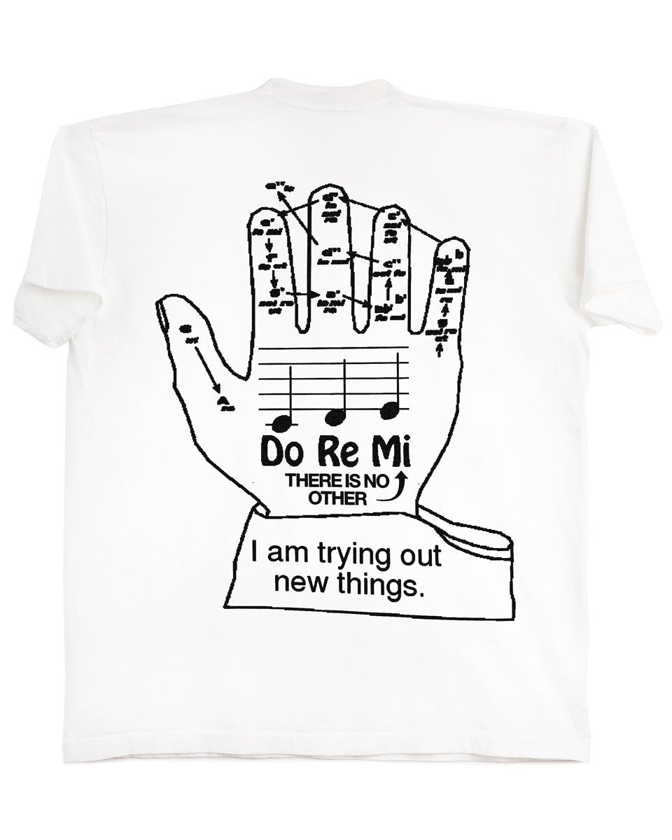 Sing Your Own Song - White Tee
