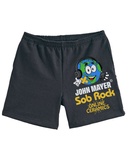 "What a Wild Blue” Shorts - JOHN MAYER SOB ROCK (14oz Heavy Fleece)