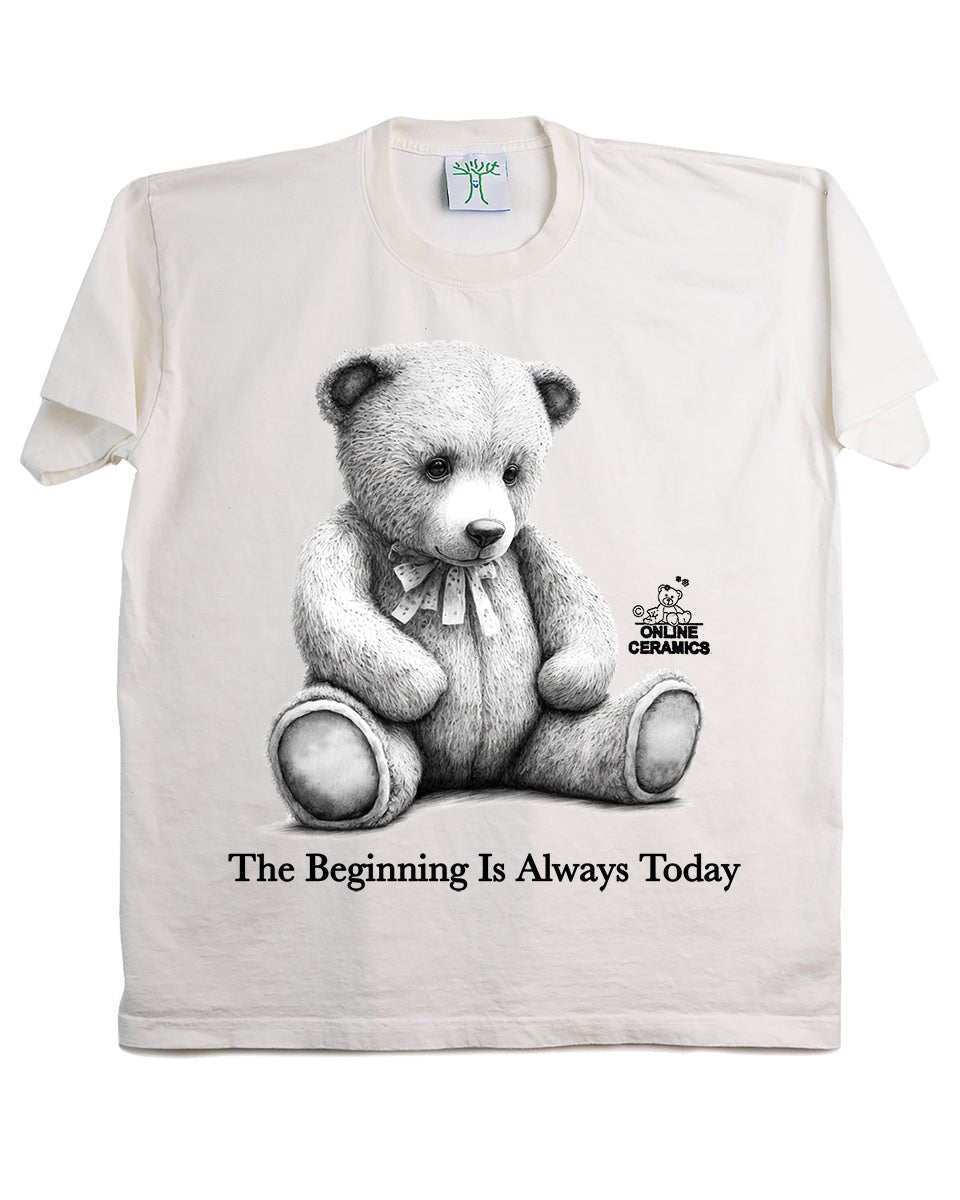 The Beginning Is Always Today - White Tee