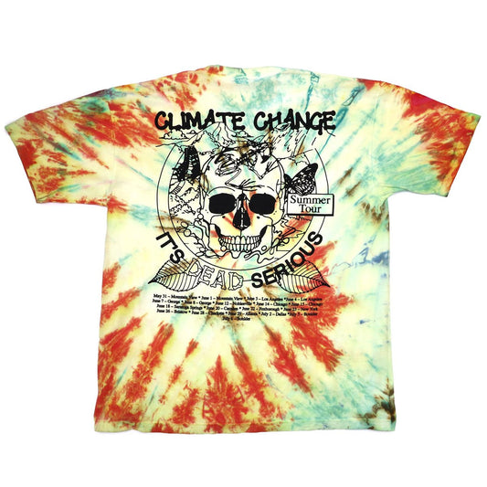 Climate Change is Dead Serious (hand dyed at our studio in LA)